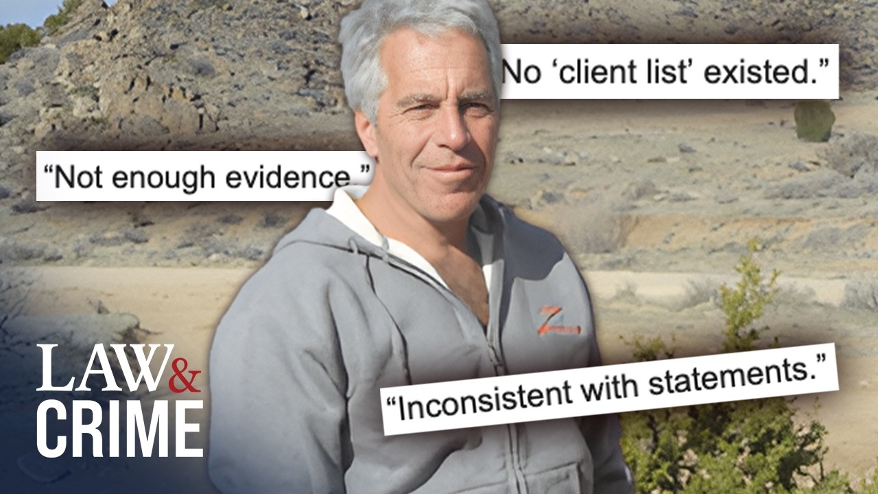 FBI Drops Bombshell on Epstein 'Trafficking' Network
