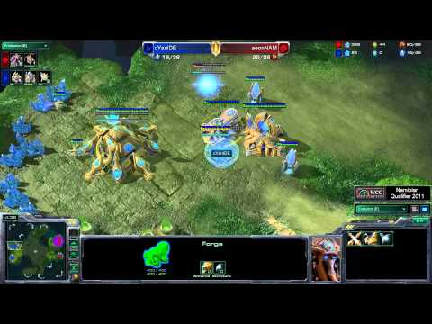 [WCG 2011 Namibia Qualifier #1] - Finals - cYanIDE (P) -vs- aeonNAM (Z) - G5 (Bo5)