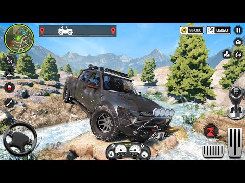 Offroad Driving Real Hummer Simulator - 4x4 Jeep SUV Hill Extreme Drive 3D