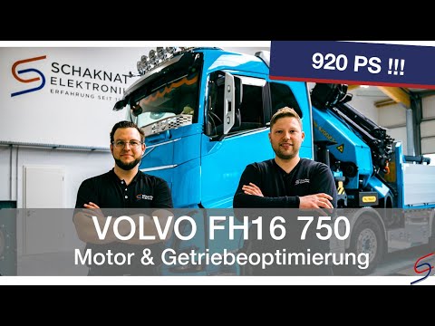 Volvo FH16: Prüfstandsmessung
