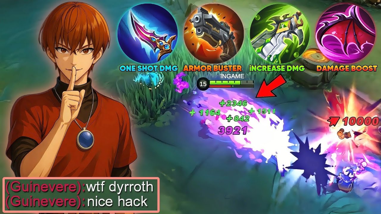 DYRROTH SOLO RANK PERFECT GUIDE FOR BUILD TO DESTROY THIS ANNOYING META HERO - MLBB