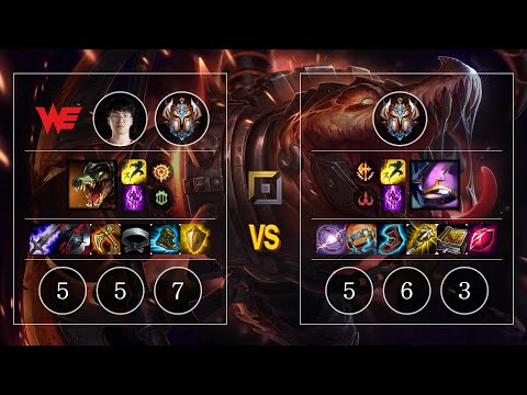 WE Poss Renekton vs Kennen Top - KR Challenger Patch 10.10