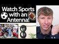 3 Reasons to Watch Live Sports with an Antenna