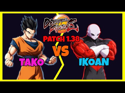 DBFZ PATCH 1.38 - TAKO vs IKOAN (Gogeta 4, Vegito, Adult Gohan vs Jiren, Vegito, Gotenks)