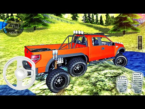Offroad Jeep 6x6 Driving - Eagle Jeep 4x4 SUV Hilly Adventure - Best Android GamePlay #4