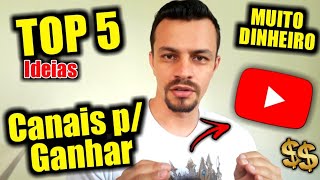 (TOP 5) Como Criar Canal no YouTube e Ganhar MUITO DINHEIRO