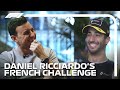 Daniel Ricciardo's Funny French Challenge | Formula 1
