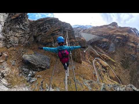 Between Sky and Stone | The Moiry Via Ferrata Experience