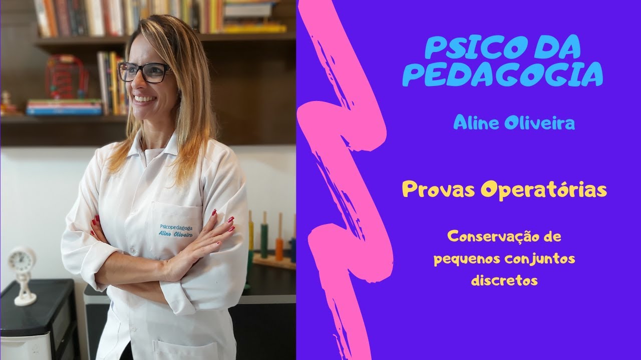 Provas Operatórias - Conservação de Pequenos Conjuntos Discretos de Elementos