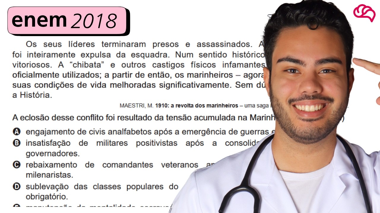 Resolução em Vídeo — Questão 71 ENEM 2018