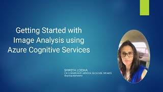 Getting Started with Image Analysis using Azure Cognitive Services