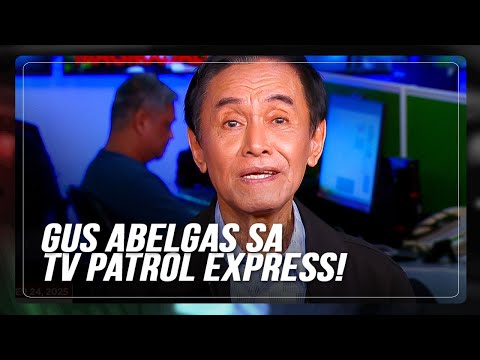 Gus Abelgas, sumalang sa TV Patrol Express; muling magbabalik sa 'SOCO' | ABS-CBN News