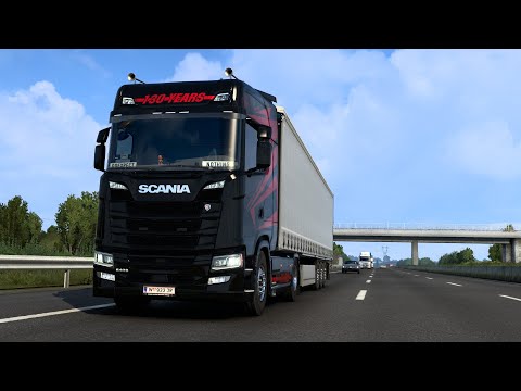 ETS2 1.41 ProMods 2.56 Scania 540S Munich - Bari
