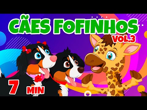 Cães Fofinhos Vol. 4 - Giramille 7 min | Desenho Animado Musical