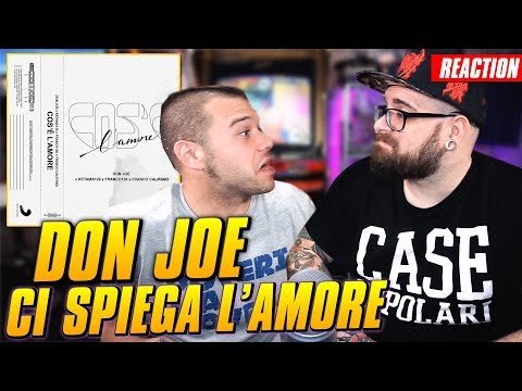 Don Joe feat. Ketama126, Franco126 e Franco Califano  - Cos' è l' Amore * REACTION * Arcade Boyz