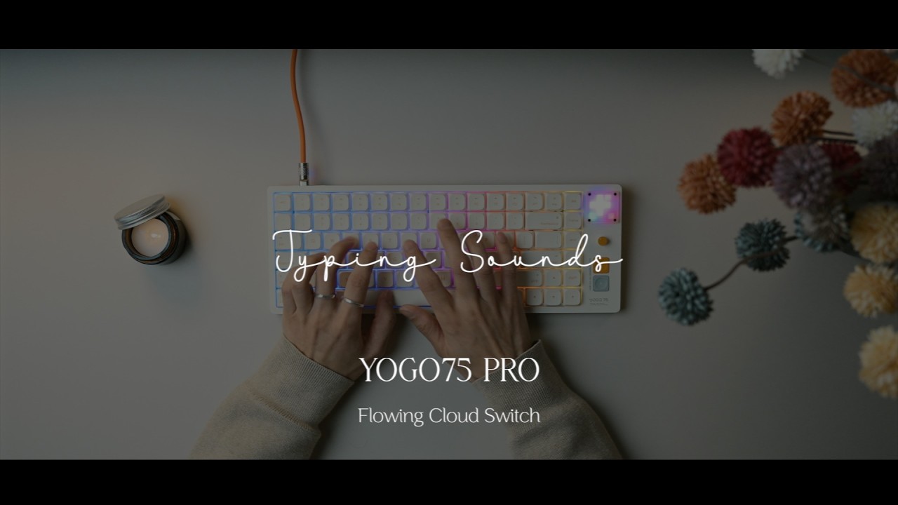 ATK Yogo75 Pro Typing Sounds Test ASMR