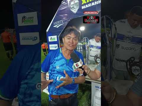 “Com emoção, Léo Cunha fala após o jogo entre Estreito X Montes altos ‘Venha mais ganharemos!’