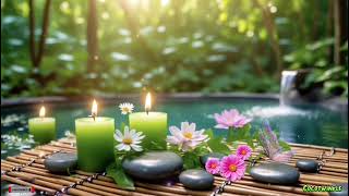 Tranquility Spa Night with Peaceful Vibes | Spa Water Ambience & Peaceful Mind Music