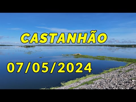 AÇUDE CASTANHÃO DADOS ATUALIZADOS HOJE 07/05/2024 Alto Santo - Jaguaribara Ceará