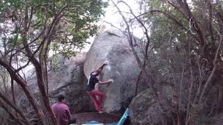 Video thumbnail of Colico anonimo, 6a+. Can Bruguera