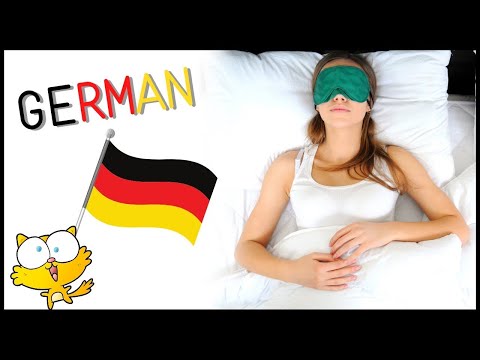 Learn GERMAN while you sleep - Learning a foreign language while sleeping - German language course