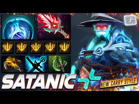 Satanic Storm Spirit Super Carry - Dota 2 Pro Gameplay [Watch & Learn]