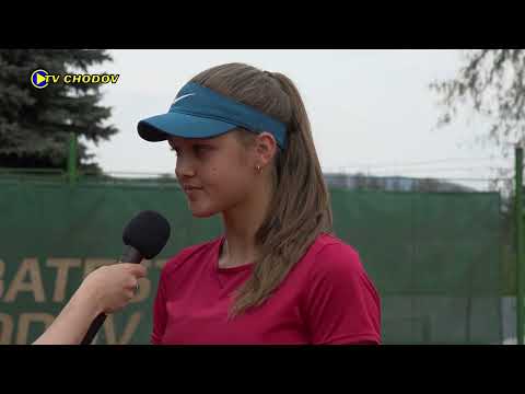 Tereza Krejčová - talentovaná tenistka z Chodova