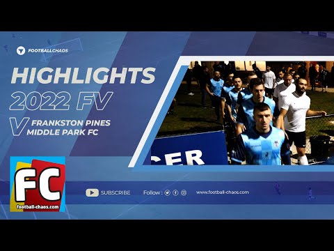 2022: FV State 3 SE, Rd 9: Frankston Pines v Middle Park FC