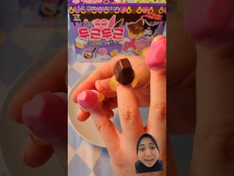 Choco ring Kuromi😍 #short #vtuber #chocolate #easy #good #delicious #fypyoutube