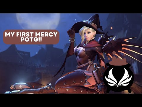 my first mercy potg!! - overwatch 2