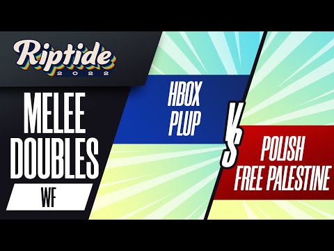 Hbox/Plup vs. Polish/Free Palestine - Melee Doubles Winners Finals - Riptide 2022