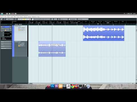Cubase 6.5 Tutorial - 4.5: Extras for Editing Audio Clips (Basic)