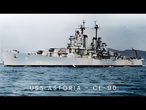USS Astoria - CL-90 (Cruiser)