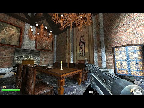 RtCW The Victors - Saint Anton's Church Gameplay