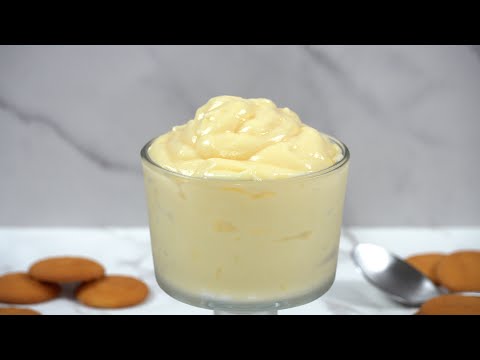 Homemade Vanilla Pudding dessert made fresh from ingredients you probably already have at home.