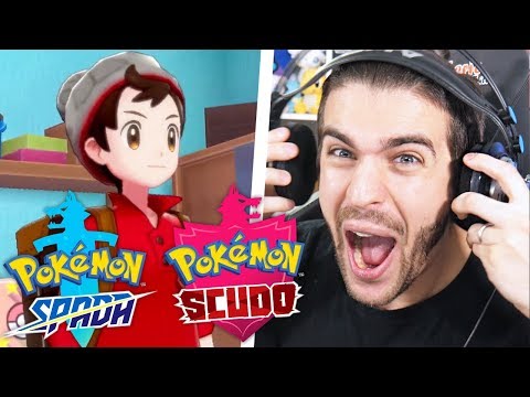 REAZIONE TRAILER NUOVI GIOCHI POKEMON SPADA E POKEMON SCUDO !