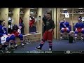 St. Louis fires up the Rangers before playoff game