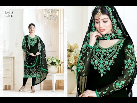 Latest Indian Salwar Suits Dress Collection 2018 || Lavina Creation || Lavina-vol 21  Hit list 03 B