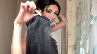 Applying my Bellami BooGatti 340 G 22” Jet Black