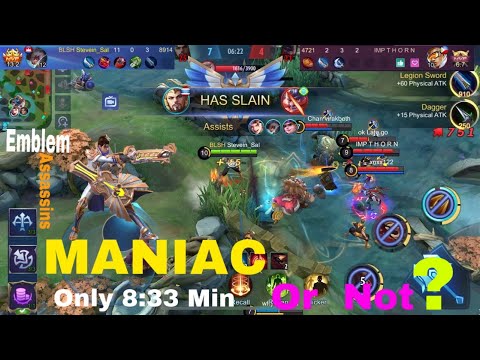 How To Granger Farm Super Fast 8 Minute End Game - Top 1 Granger By Stevein Sal- Mobile Legends