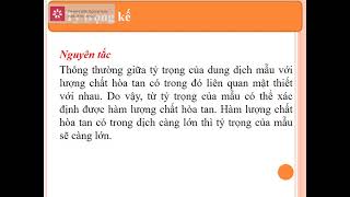 PHÂN TÍCH THỰC PHẨM: XÁC ĐỊNH HÀM LƯỢNG CHẤT KHÔ