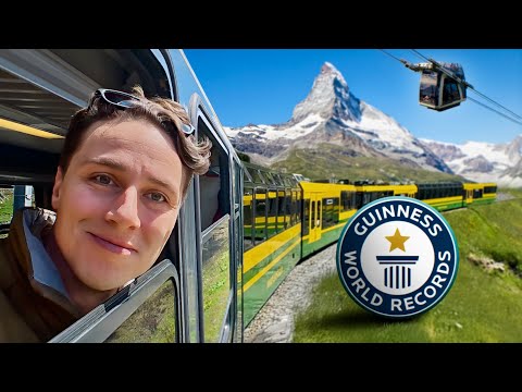 7 days on Switzerland's RECORD BREAKING trains