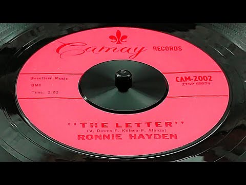 Ronnie Hayden - The Letter (1961) HD