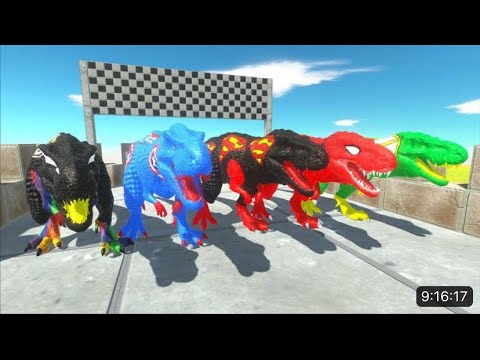 Who Can Run Away. The GIANT Spino-Jurassic World Evolution 2-Animal