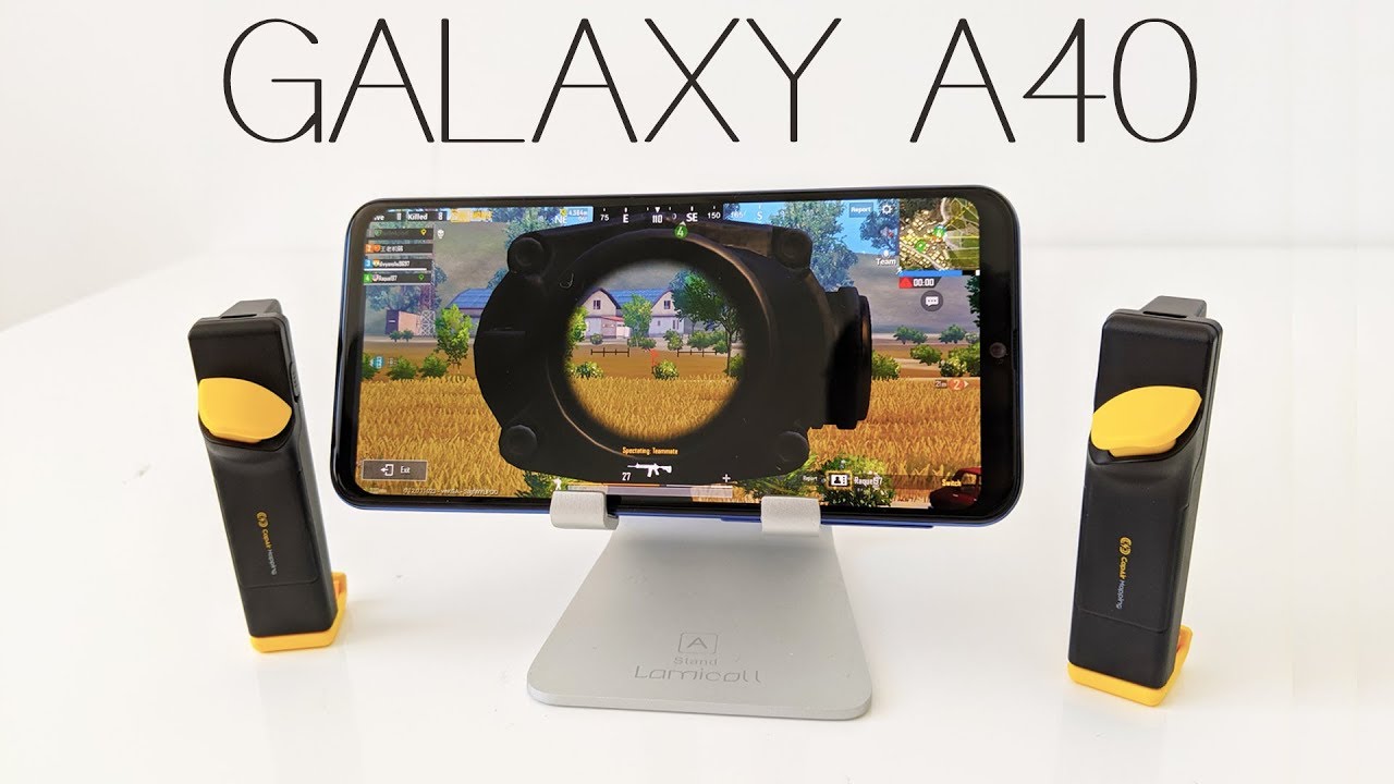 Samsung Galaxy A40 PUBG & Asphalt Extreme Gaming Test