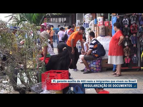 Auxílio de R$ 400 a imigrantes que vivem no Brasil é aprovado na CAS