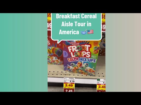 Exploring America's Sugary Cereal Aisle: Unveiling Unhealthy Breakfast Options