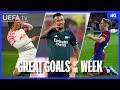 #UCL Great Goals Matchday 3 | Simons, Jesus, Fermín...