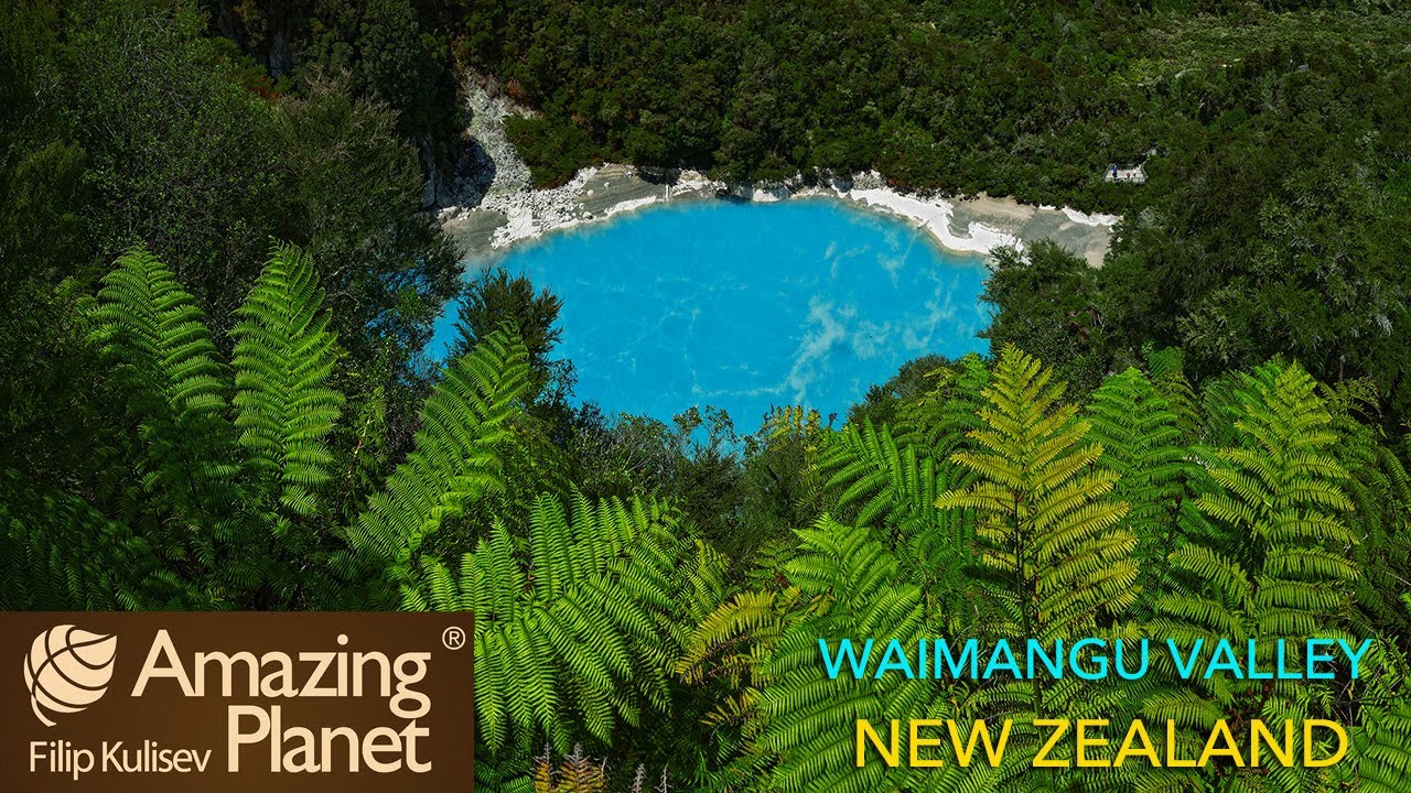 Waimangu Volcanic Valley, New Zealand: Amazing Planet (4K) 2025