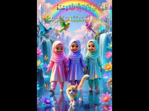 Islamic Kalimas for Kids | Learn 6 Kalimas in Arabic with Meaning | Pehla & Dosra Kalma for Children